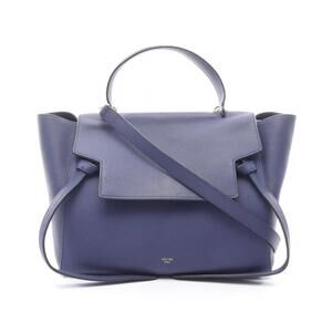 Celine BELT BAG Handbag Leather Blue